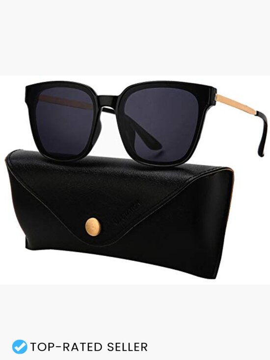 Oversized Square Sunglasses Mirrored Lens Unisex Stylish UV Protection main image 7